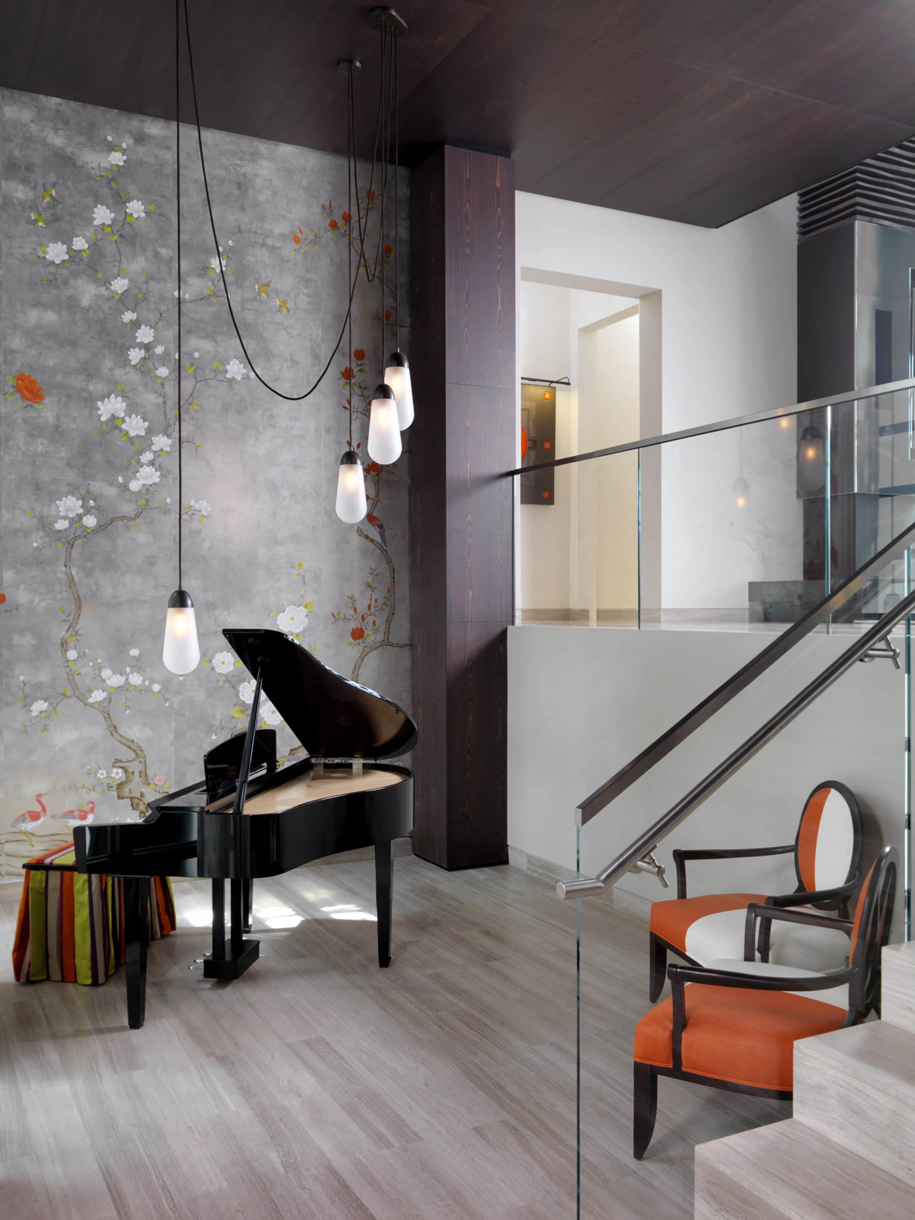 Piano room. Residence by M2Develop