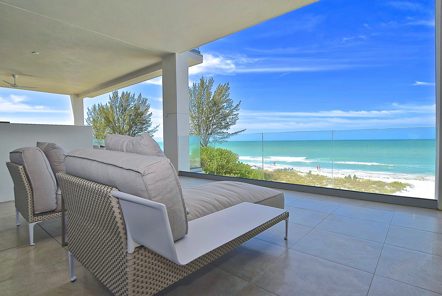 Terrace seating. Residence by M2Develop