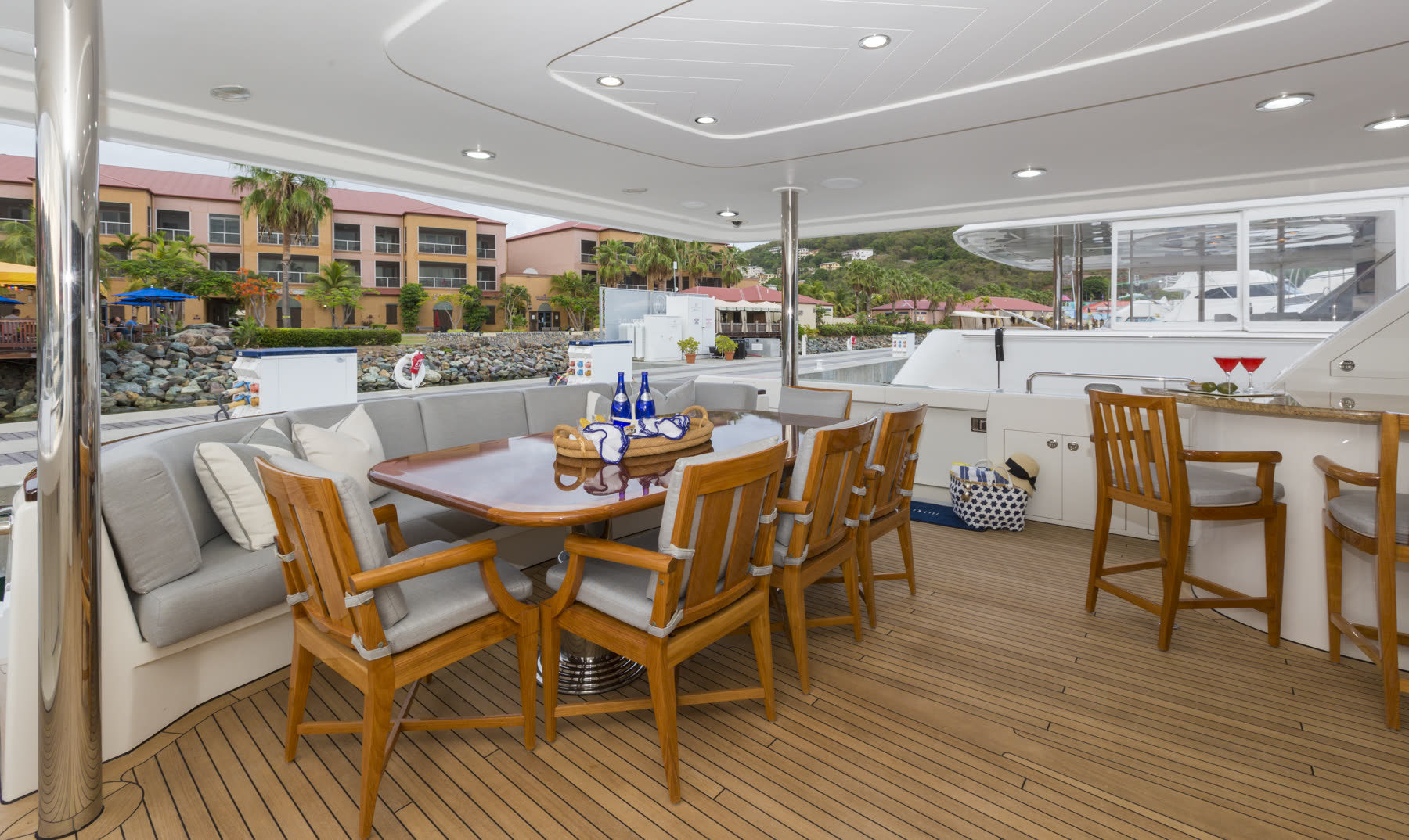 Aft deck, after. Yacht exterior by M2Develop, Fort Lauderdale