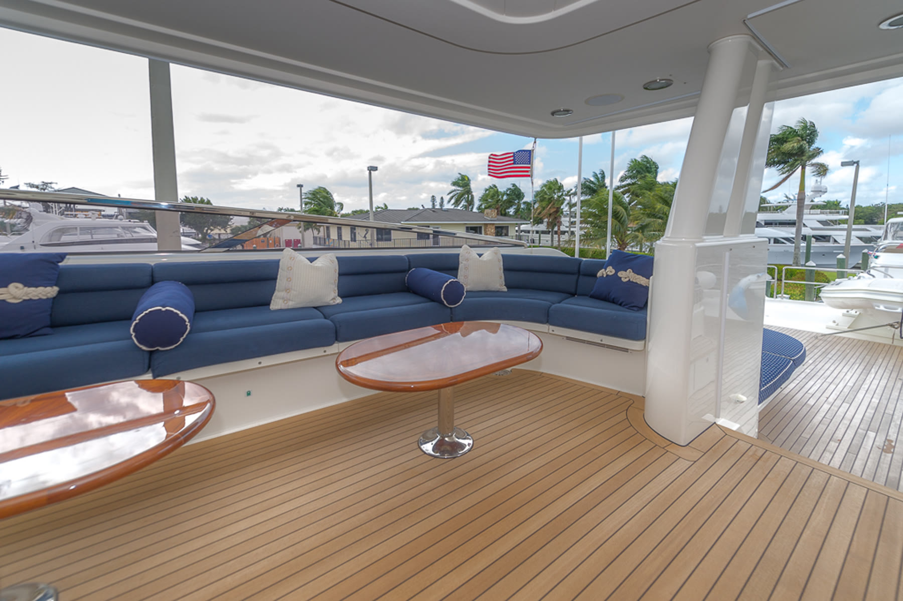 Flybridge, before. Yacht exterior by M2Develop, Fort Lauderdale